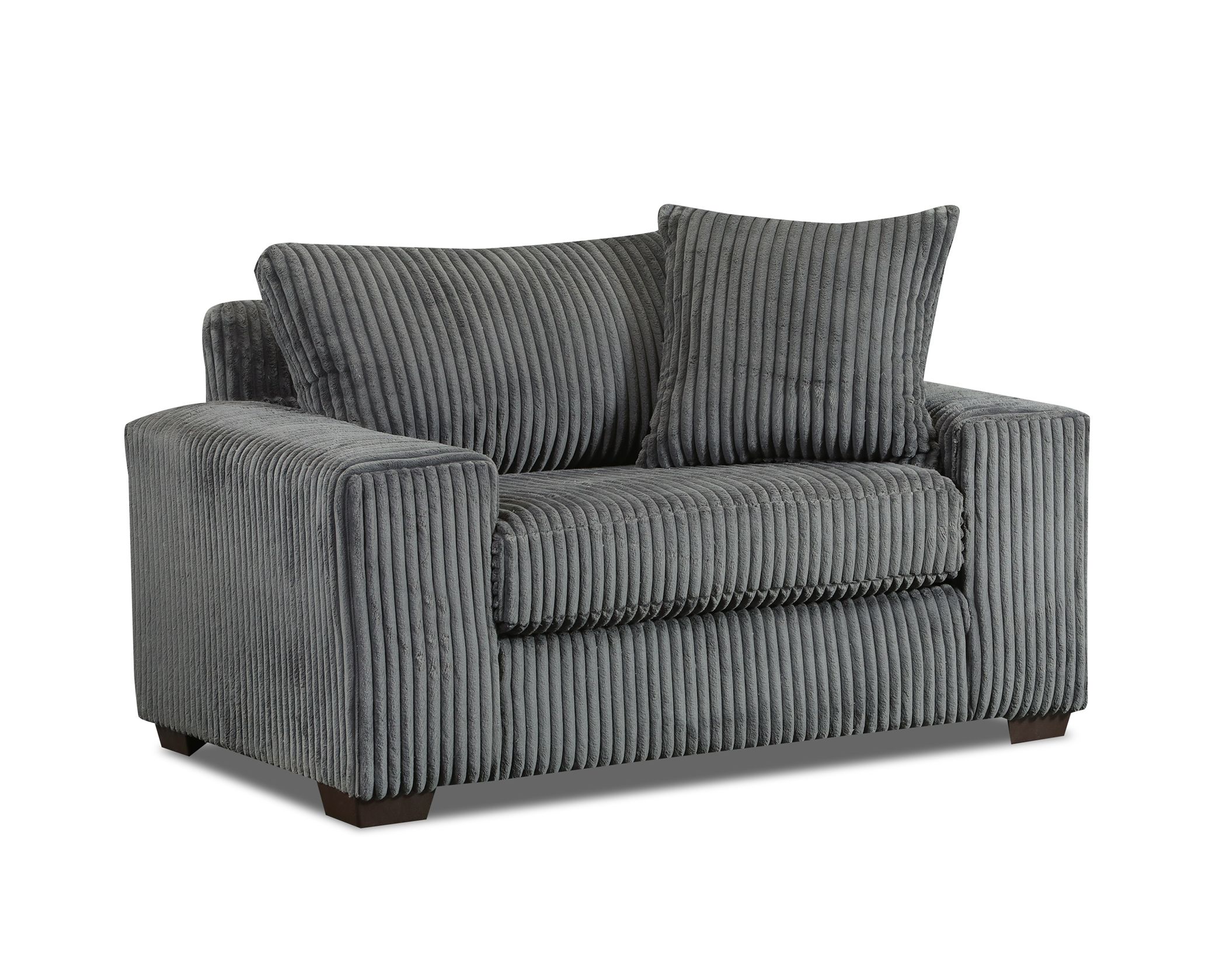 1300-07 Charcoal Big Chair