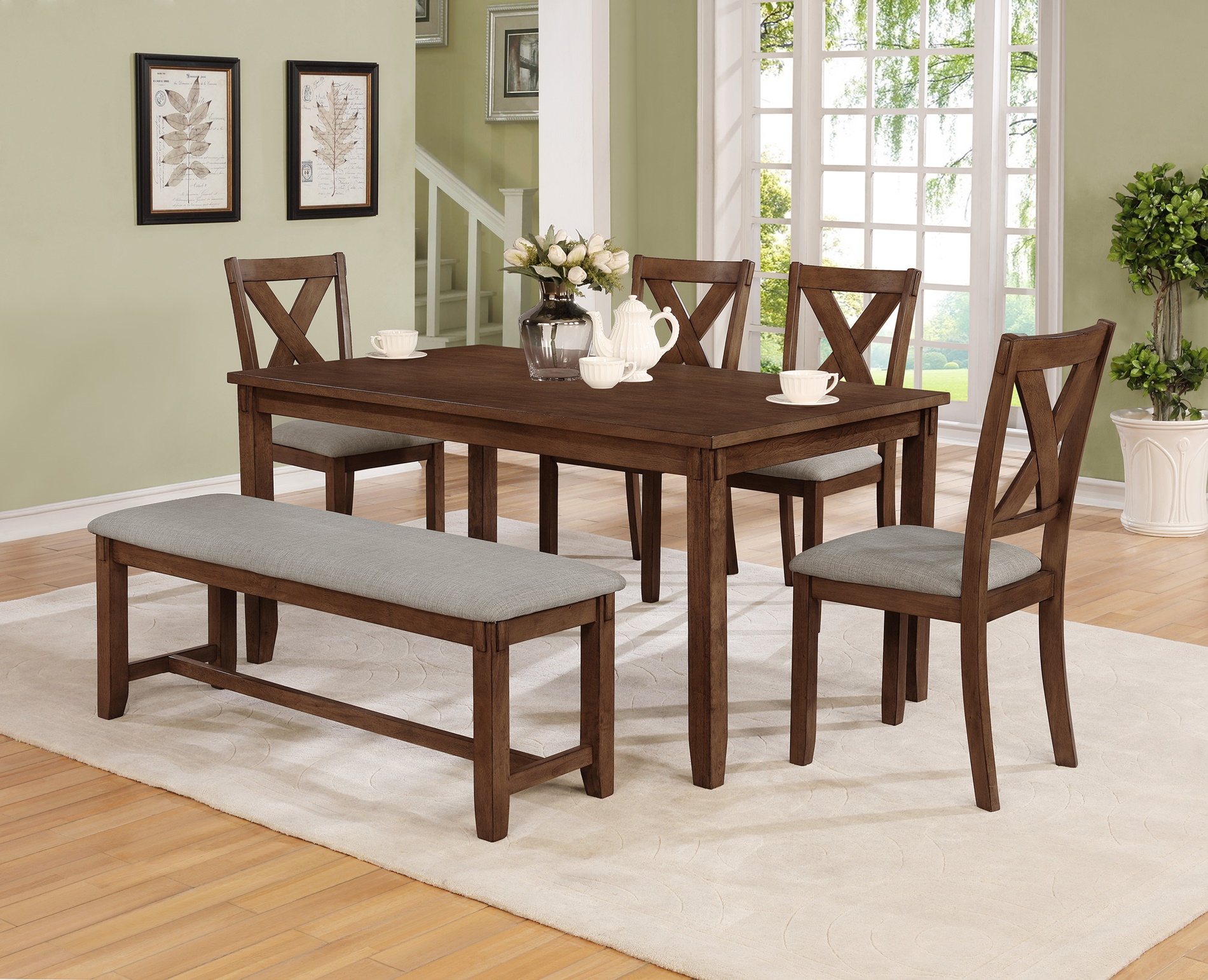 Clara Dining Brown - Click Image to Close