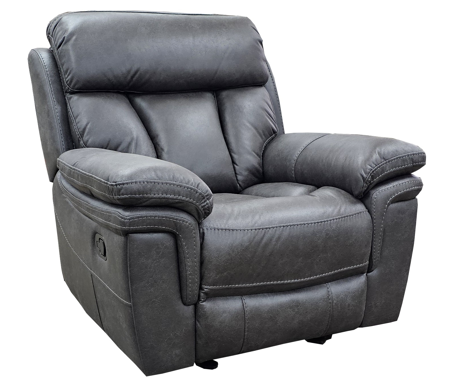 9597 Graphite Recliner - Click Image to Close