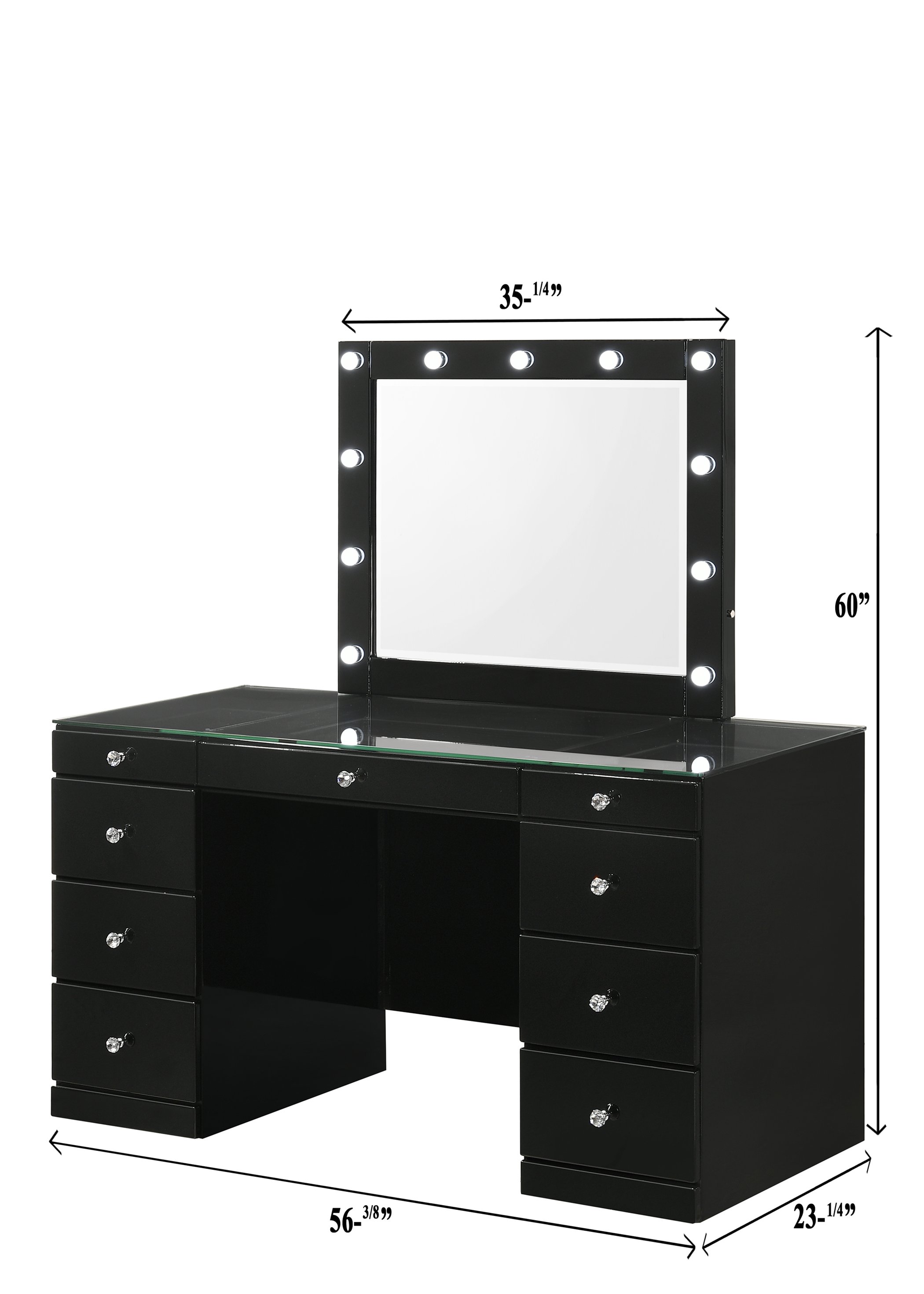 CM4850 Avery Black Vanity
