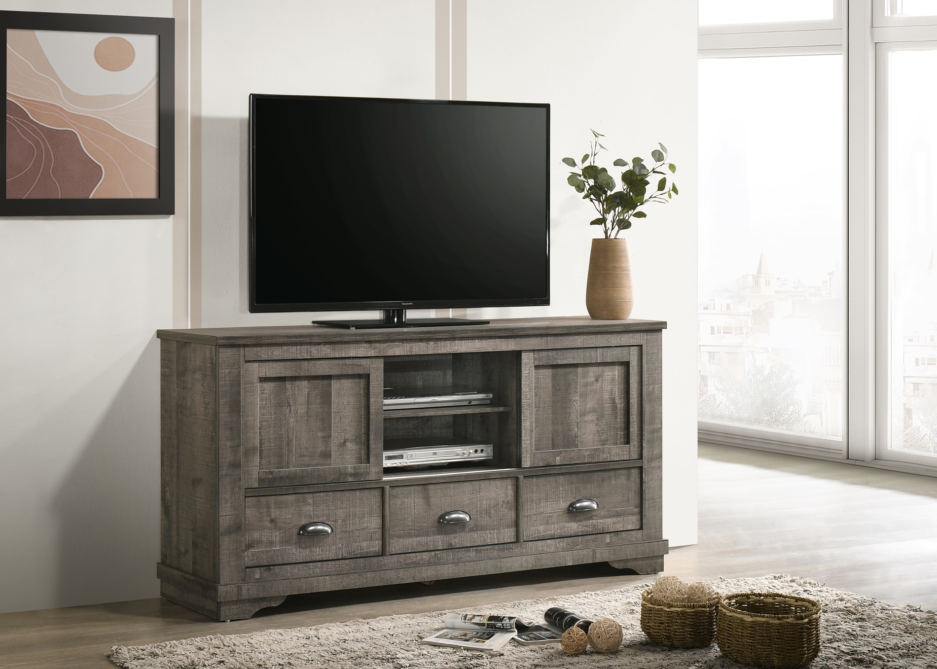 Coralee TV Stand - Click Image to Close